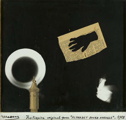  Frontispice original pour " Alphabet Sourd Aveugle 