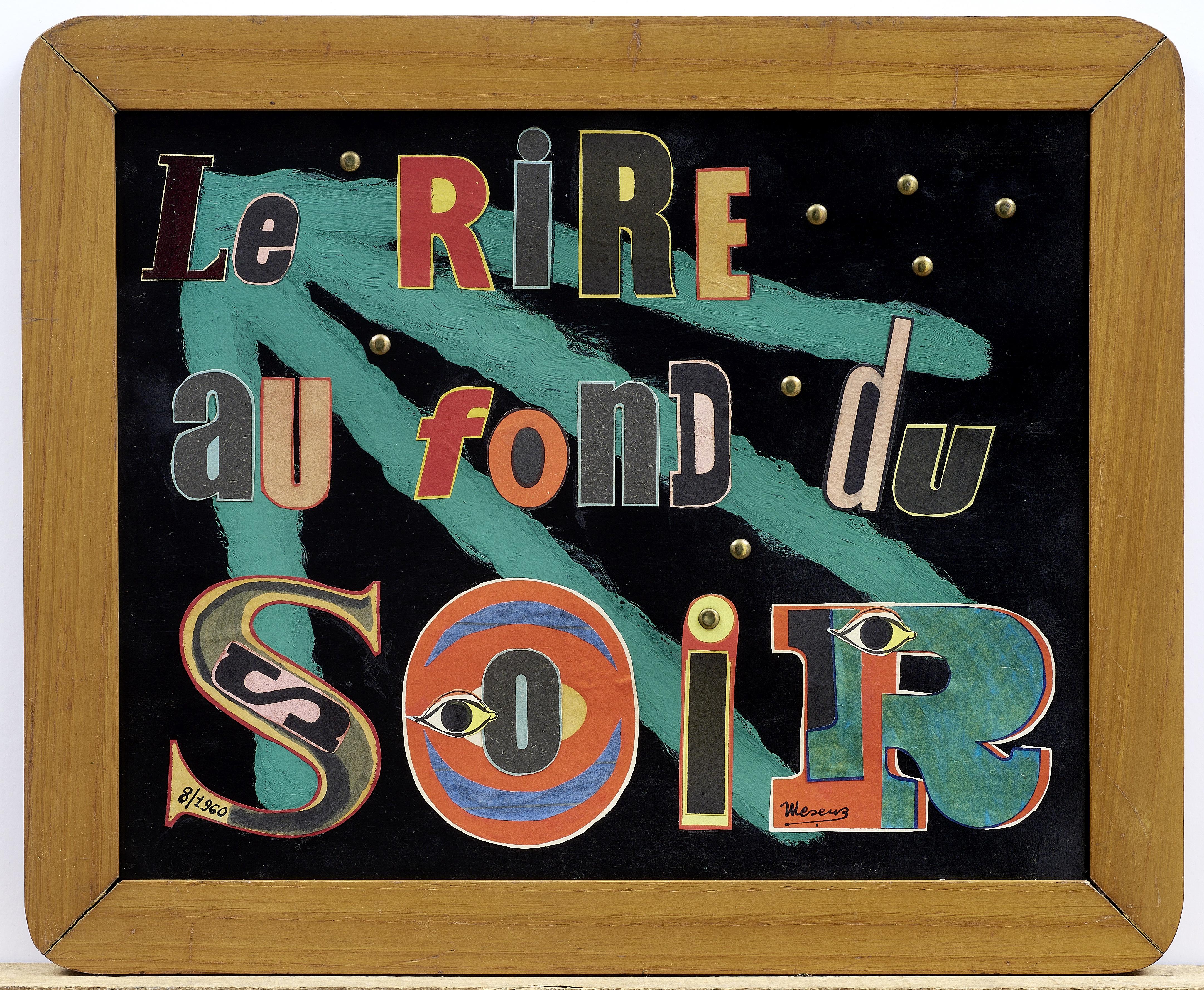  Le rire au fond du soir 