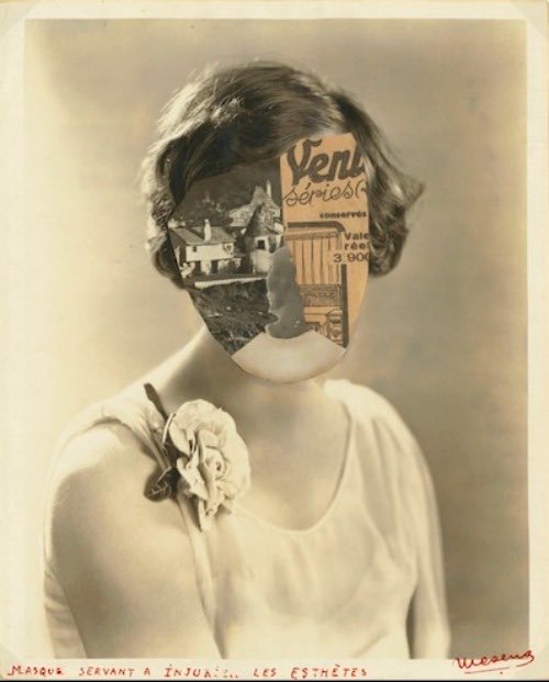  Masque servant à injurier les esthètes 