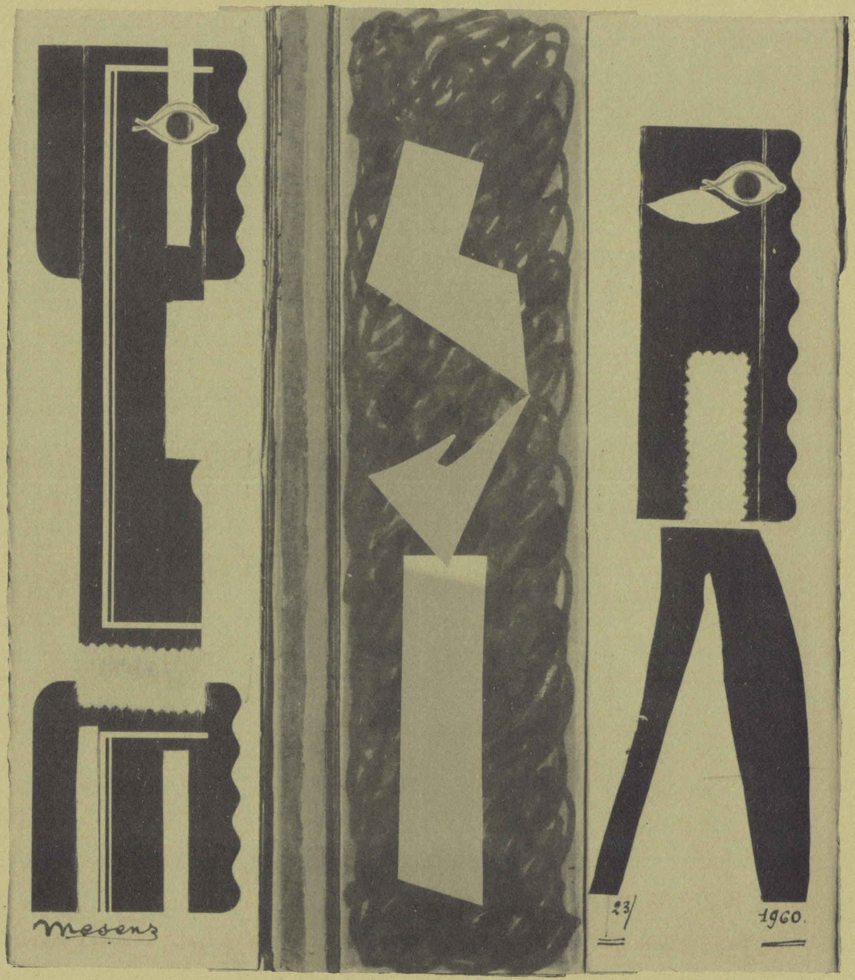  Triptyque ( à ne pas plier ) 