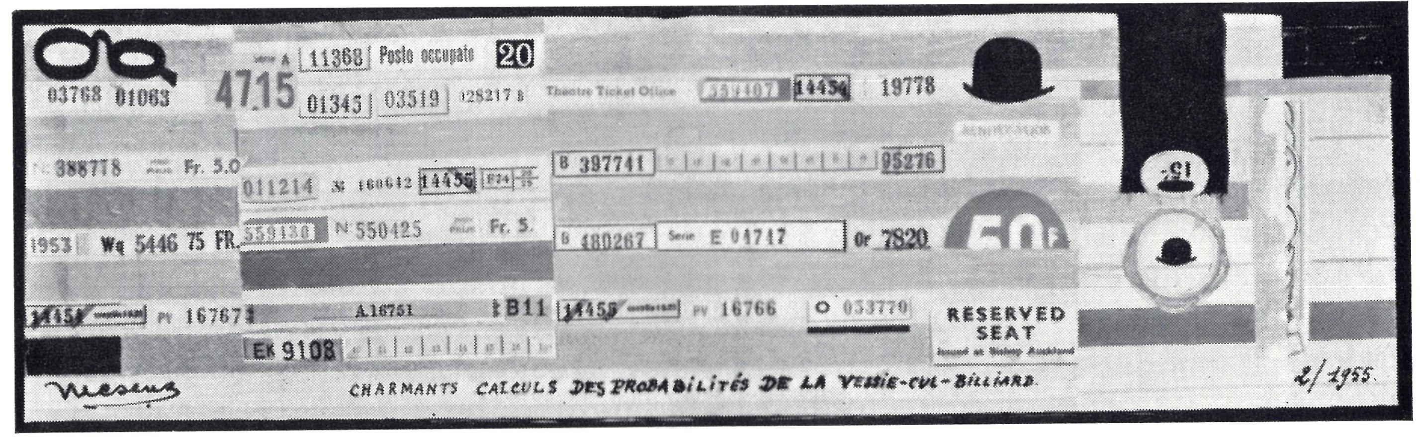  Charmants calculs des probabilités de la vessie-cul-billiard 
