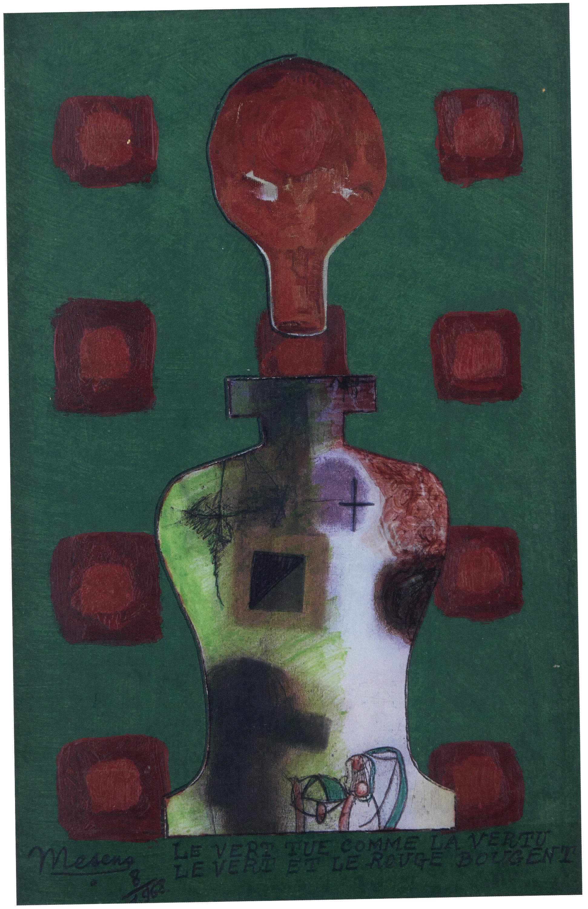  Le vert tue comme la vertu - le vert et le rouge bougent 