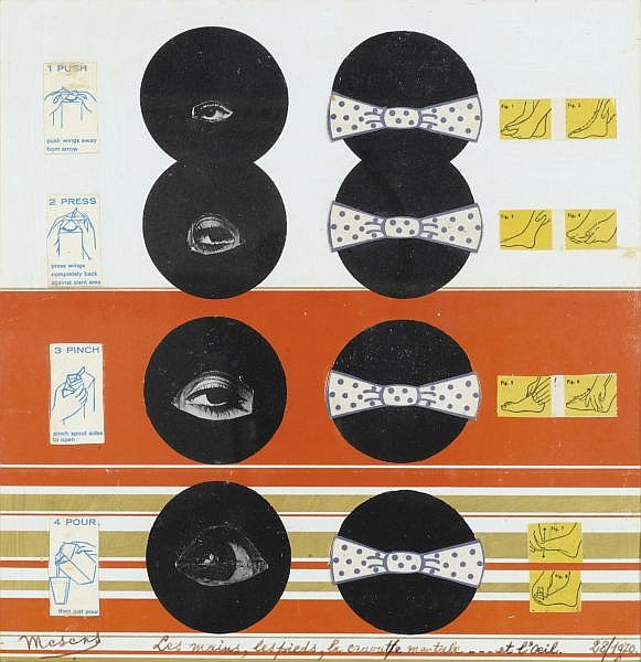  Les mains, les pieds, la cravate mentale … et l'oeil 