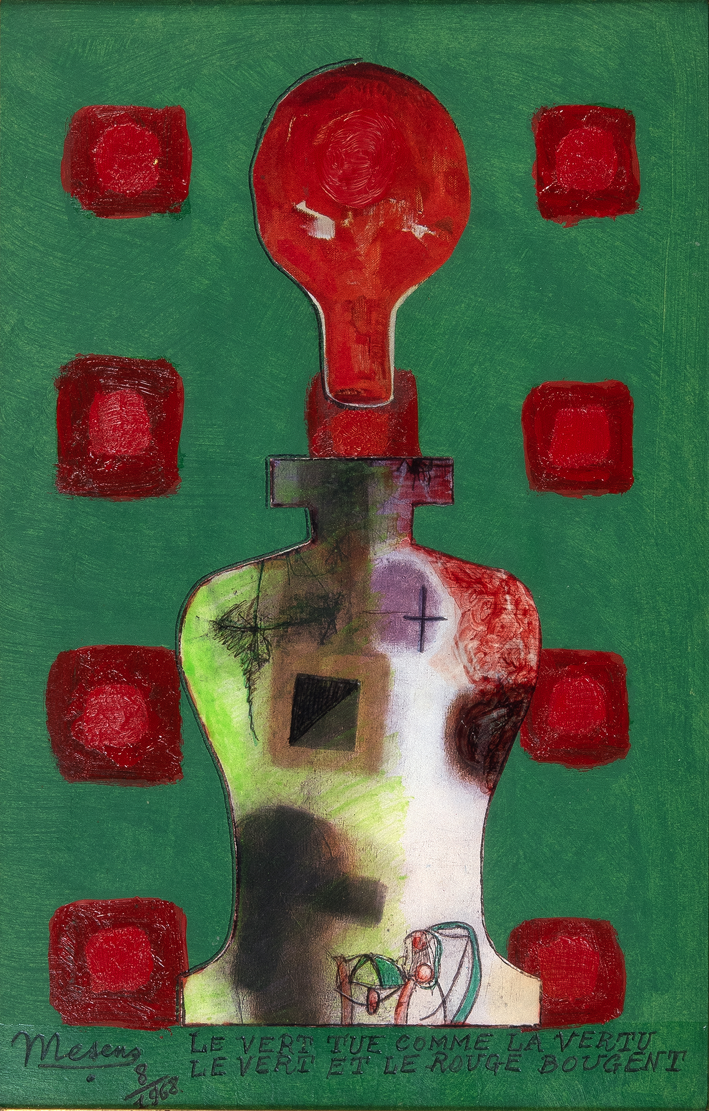 Le vert tue comme la vertu - le vert et le rouge bougent 